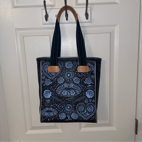 CONSUELA Rattler Snake BESOS Chica Classic TOTE Purse Embroidery Bag Handbag - Picture 12 of 12